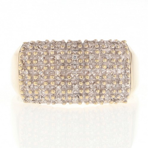 13ctw diamond saddle - diamond, cluster