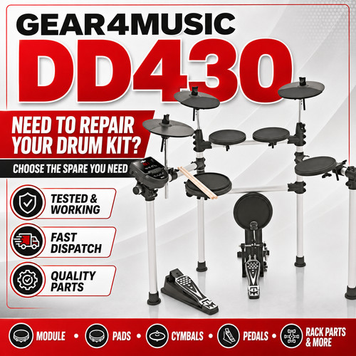 Gear4music dd430 drum kit - gear4music,