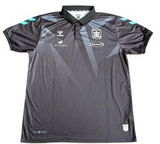 Hull KR Rugby Pre Match/Polo Shirt Black Hull & Proud XXL Free Post 