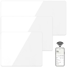 Mylek glass slimline - glass, white