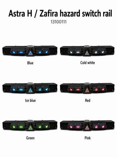 Astra led hazard - switch, rail