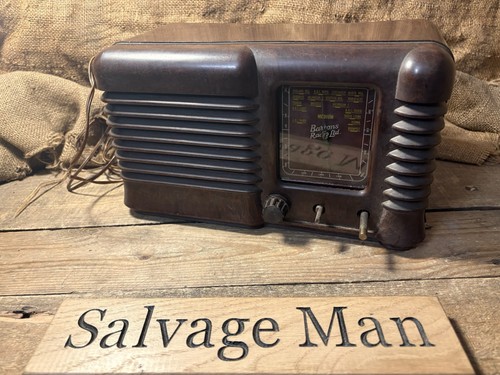 Vintage 1940s bartons radio - 1940s,