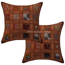 Patchwork Cushion Cover Boho