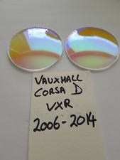 VAUXHALL CORSA D VXR 2006-2014 TRANSPARENT IRIDESCENT COLOUR FOGLIGHT PROTECTORS