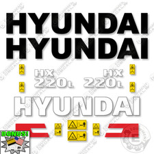 Fits Hyundai HX220L Decal Kit