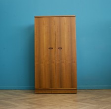 Mid Century Walnut Wardrobe