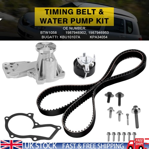 Timing belt water - water, pump