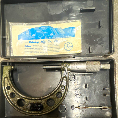 Mitutoyo outside micrometer - mitutoyo,