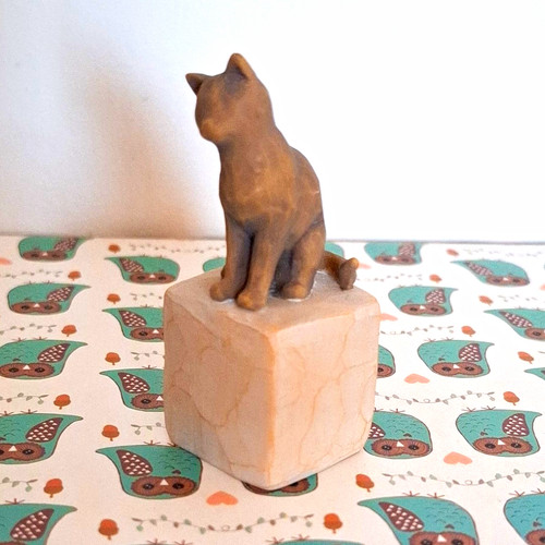 Willow tree love cat resin - my,