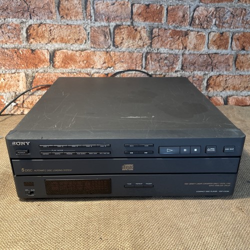 Vintage sony cdp 311m - cdp-311m, 5