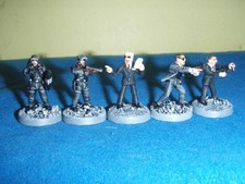 Pulp, 5 x Mini figures 36mm