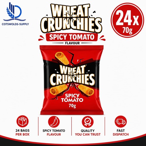Wheat crunchies spicy - wheat,