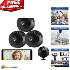 3 Mini WiFi Security Cameras -