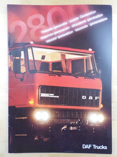 Daf 2800 brochure 1980 - 2800,