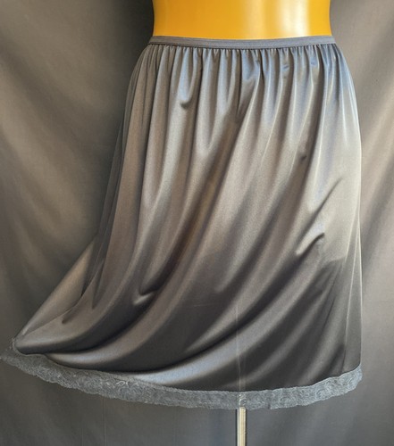 Vintage waist slip - vintage, black