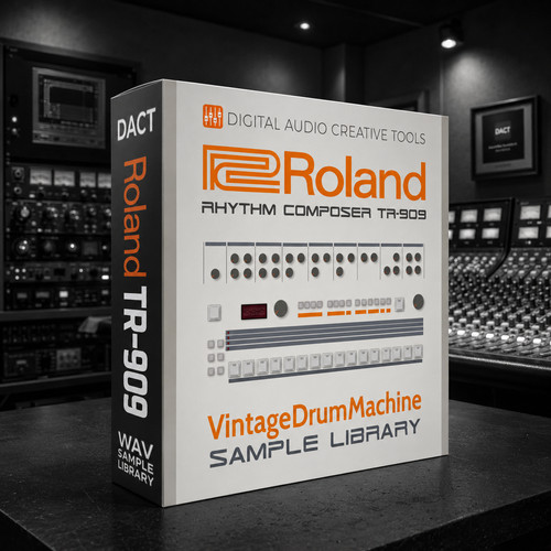 Roland 909 drum machine - tr-909,