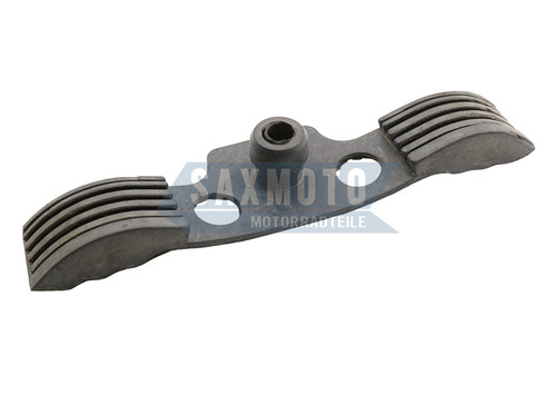 Retaining rubber petrol tank