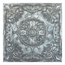 Artistic ceiling tiles 3d embossed wall panels PL71 Antique tin 10pcs