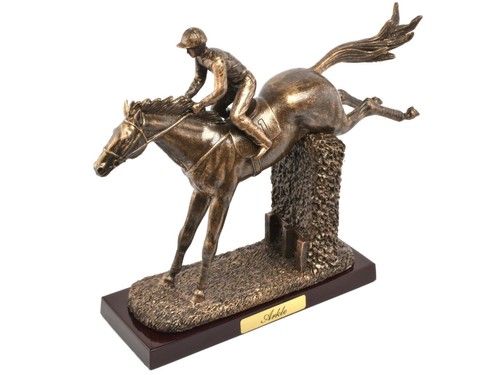 Horse race figurine - arkle, 1:72