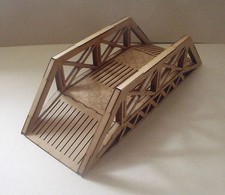 commercial Building Iron Bridge scatter terrain scenery table top 28mm wargames