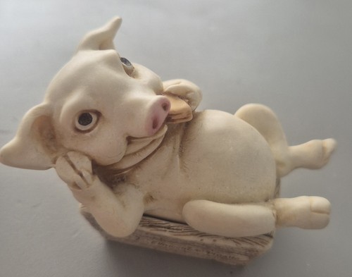 Vincente pig resin - vincente, figurine