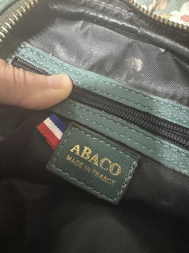 Abaco vintage handbag teal - handbag,