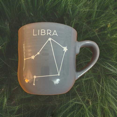 Horoscope mug libra coffee - libra, cup