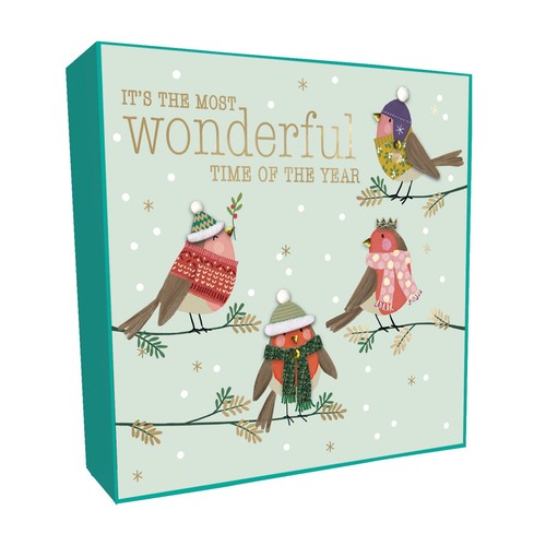 Luxury christmas cards box - luxury,