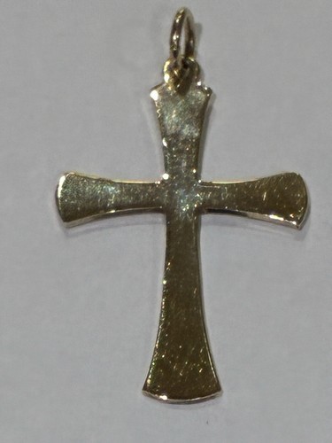 9ct solid gold cross - 9ct,