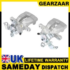 Pair Brake Calipers Rear Left & Right For Vauxhall Opel Astra Meriva Zafira