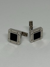 Cartier Sterling Silver Onyx