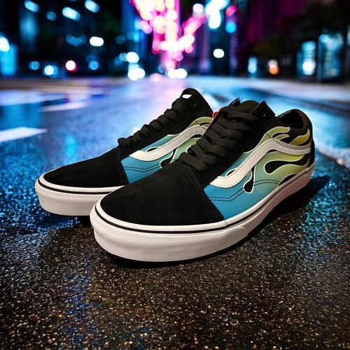 Vans old skool glow - glow, flame