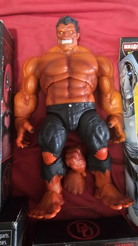 Marvel select red hulk - marvel, action