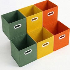 6 Storage Cubes, 11-inch Cube