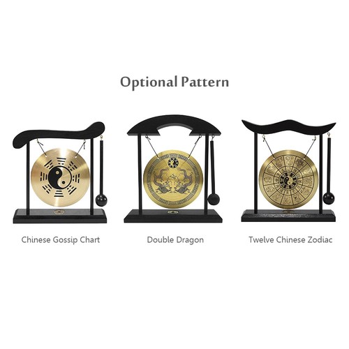 Mini desktop chinese gong - chinese, gift