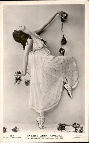 Anna pavlova dancing russian - dancing,