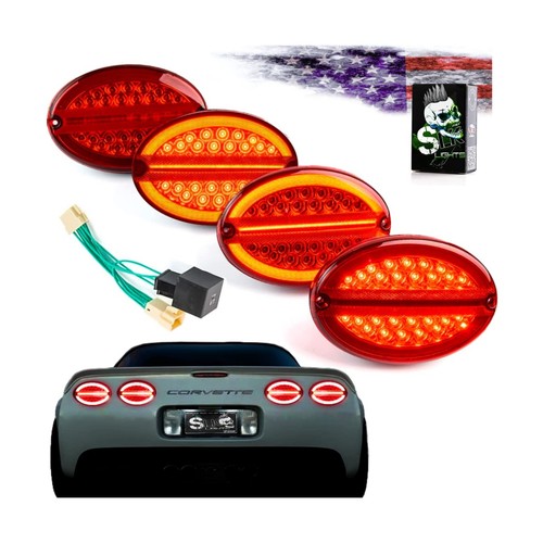 Slk lights red laser halo - lights,