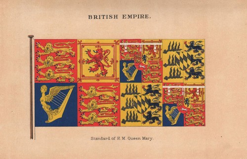 British empire flags - flags., standard