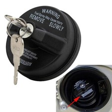 Gas Fuel Cap W/2 KEY For