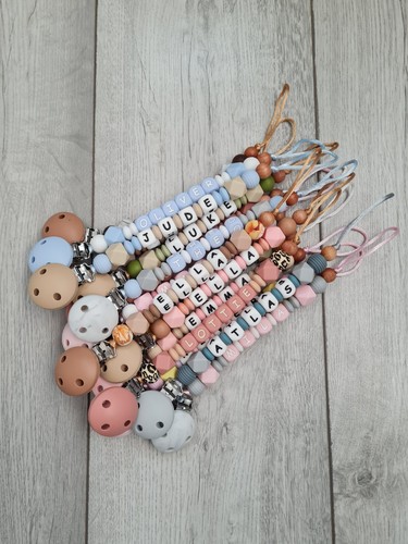 Silicone baby dummy clip - baby,