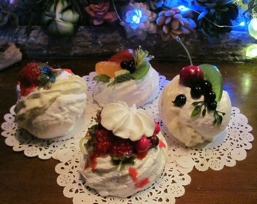 Fake food faux - fake, mini