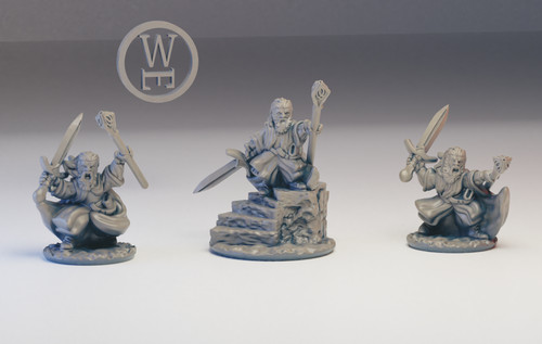 White tree wizard - wizard, 10mm