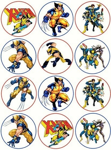 Wolverine men fairy cake - men,
