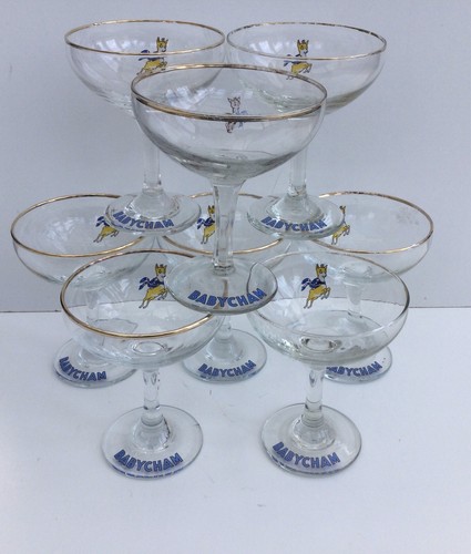Babycham glasses bambi - glasses,