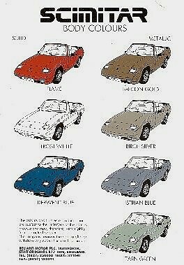Reliant scimitar ss1 exterior - scimitar,