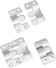 4x Flush Hidden Stainless