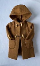 Vintage Sindy Duffle Coat 1963 tan wool felt 12S58 vintage