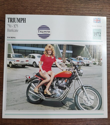 Triumph 750 x75 hurricane 1972 - triumph,