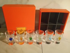 Set of 6 SALVIATI Shot Glasses