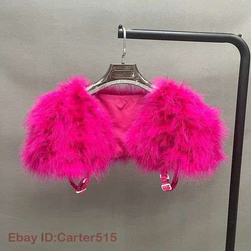 Women ostrich fur wedding - women,